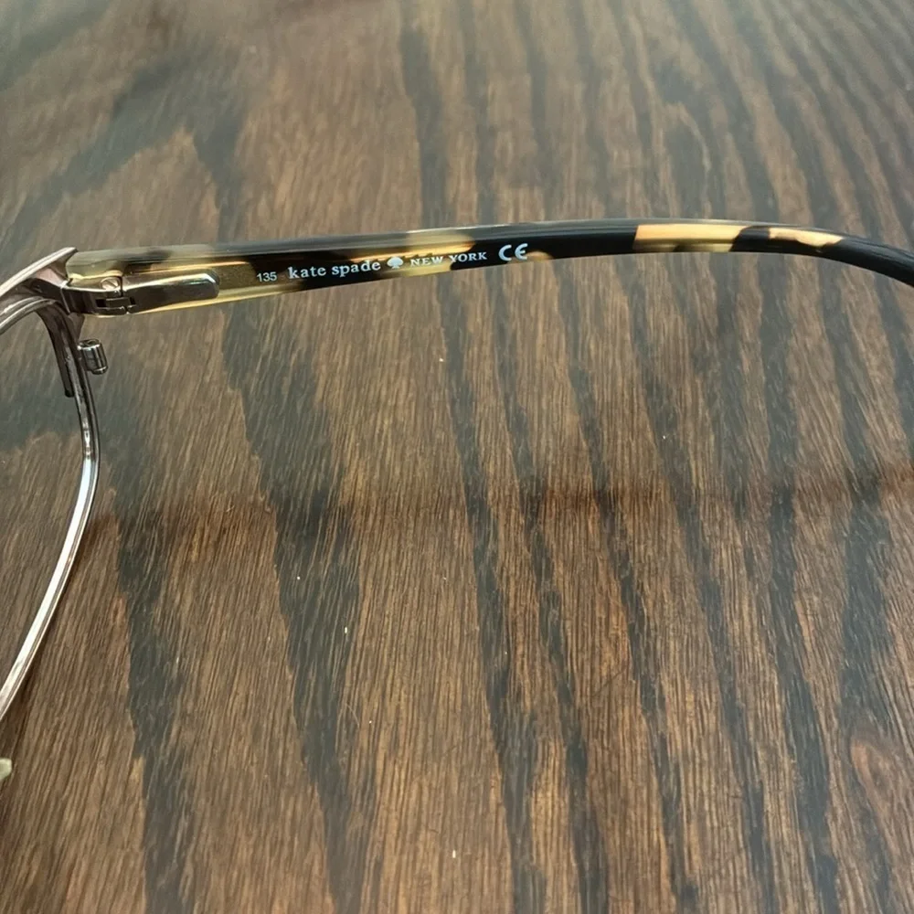 Kate Spade RAGAN 0P40 Eyeglasses Frames Black Tortoise Gold Cat Eye 51-16-135